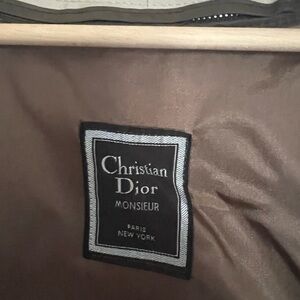 Dior Tan and Brown Coat